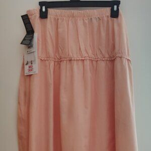 Celebrity Pink XXL orange midi skirt